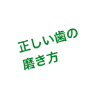 正しい歯の磨き方